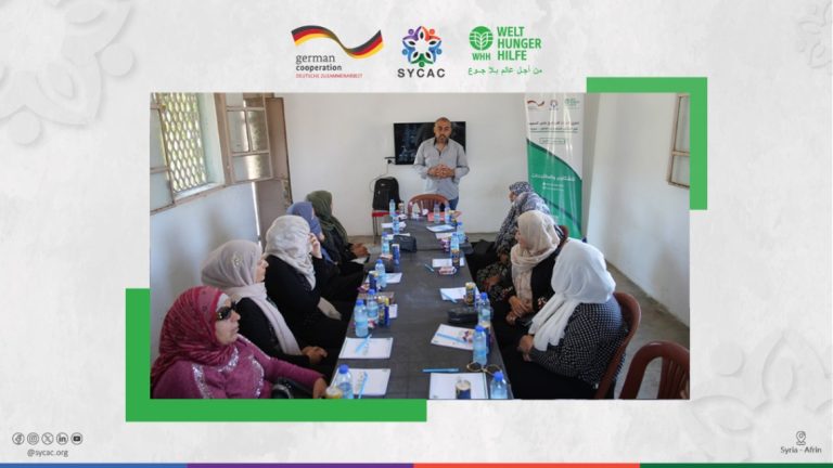 Marketing training for beneficiaries within the livestock project in Afrin